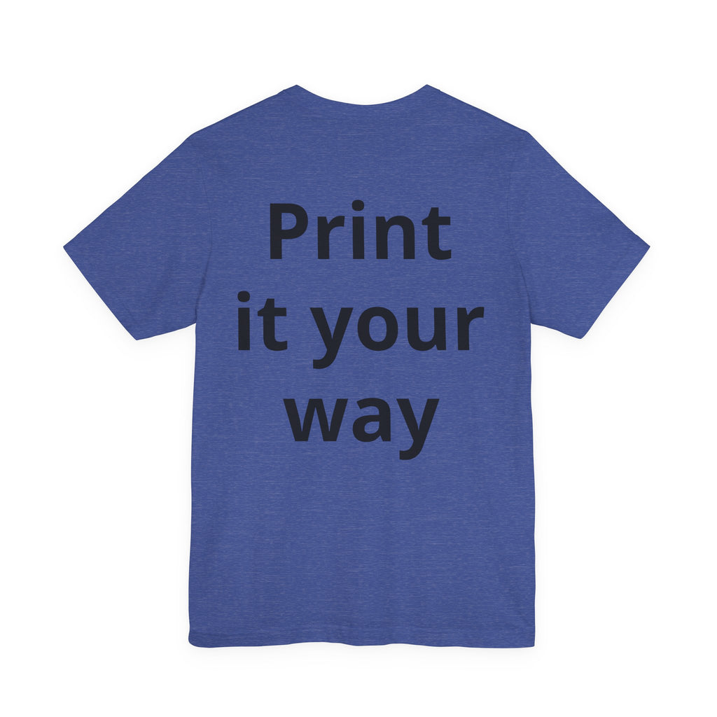 Big Colorful Psychedelic Graphic T-Shirt