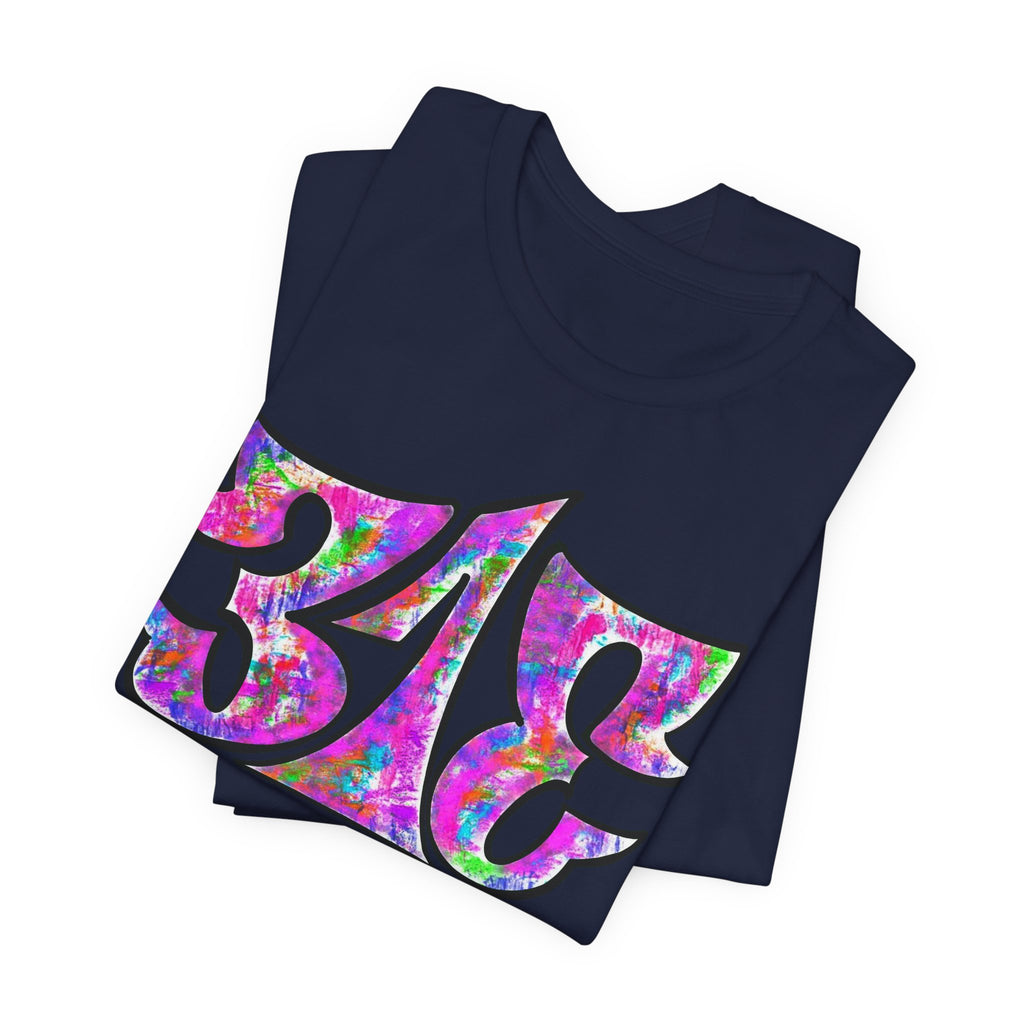 Big Colorful Psychedelic Graphic T-Shirt