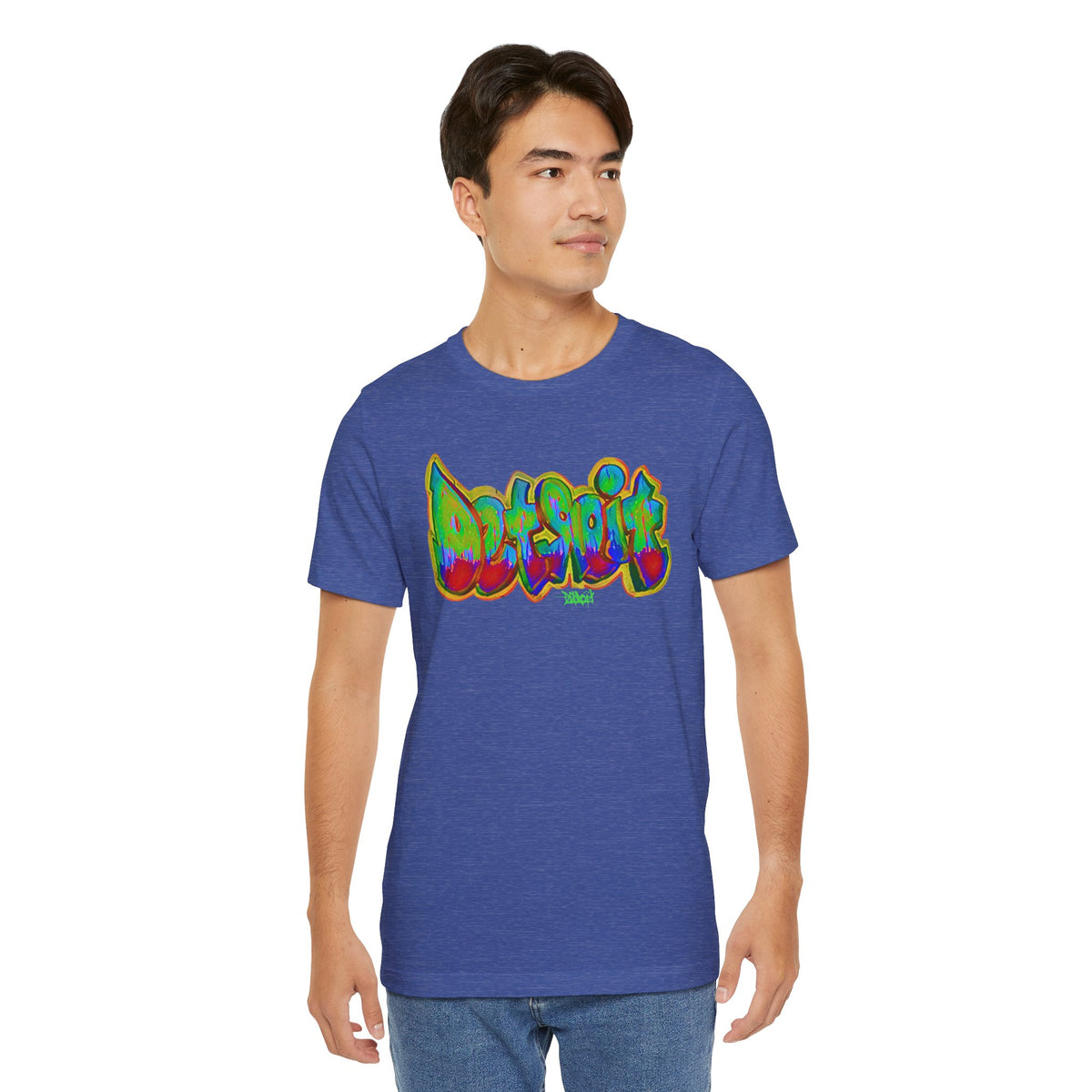 Detroit Graffiti Tee — Colorful Urban Street Art T-Shirt