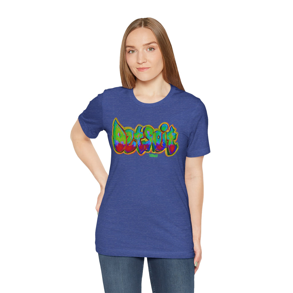Detroit Graffiti Tee — Colorful Urban Street Art T-Shirt