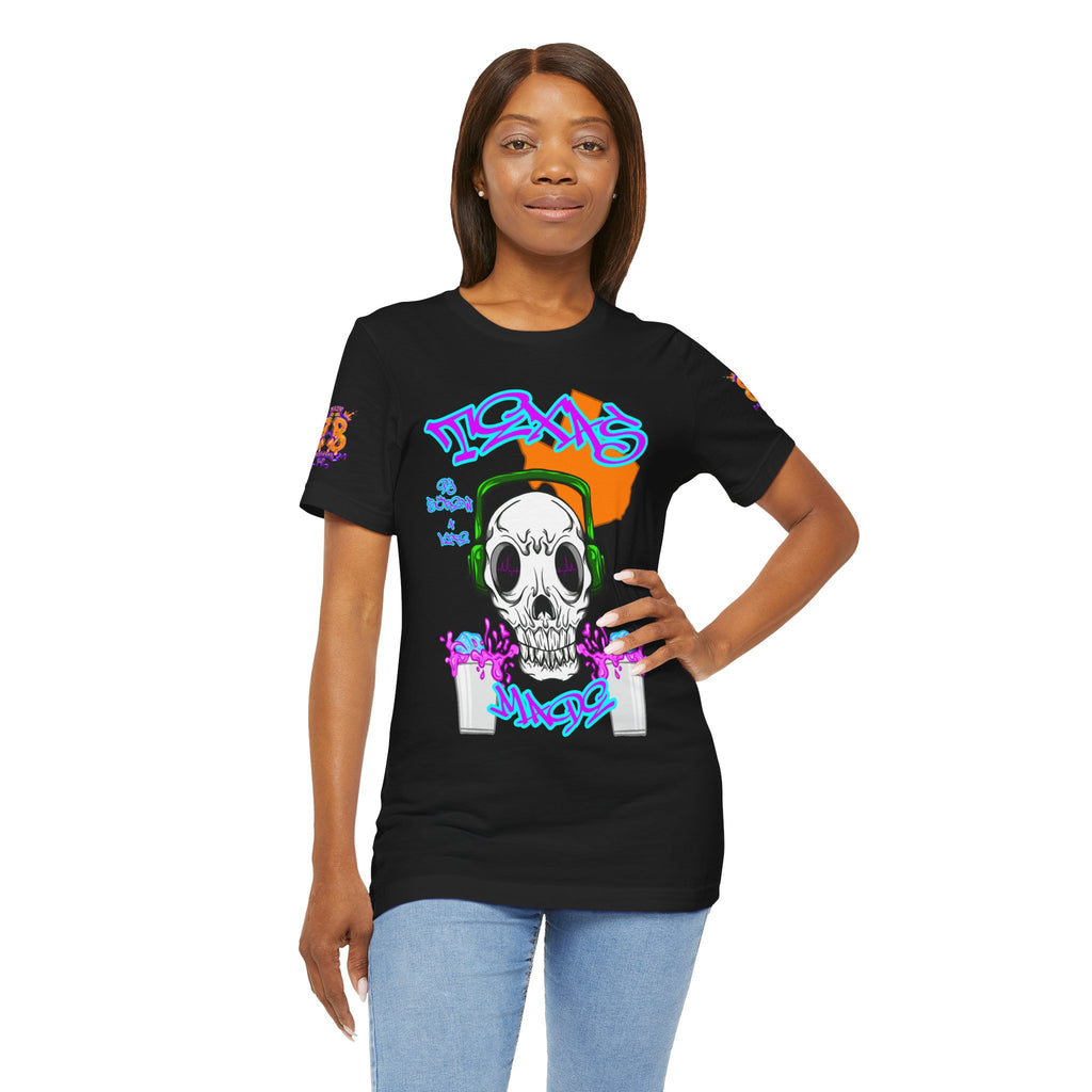 Skull Beats Graphic Tee — "Phonk Made" Streetwear T‑Shirt