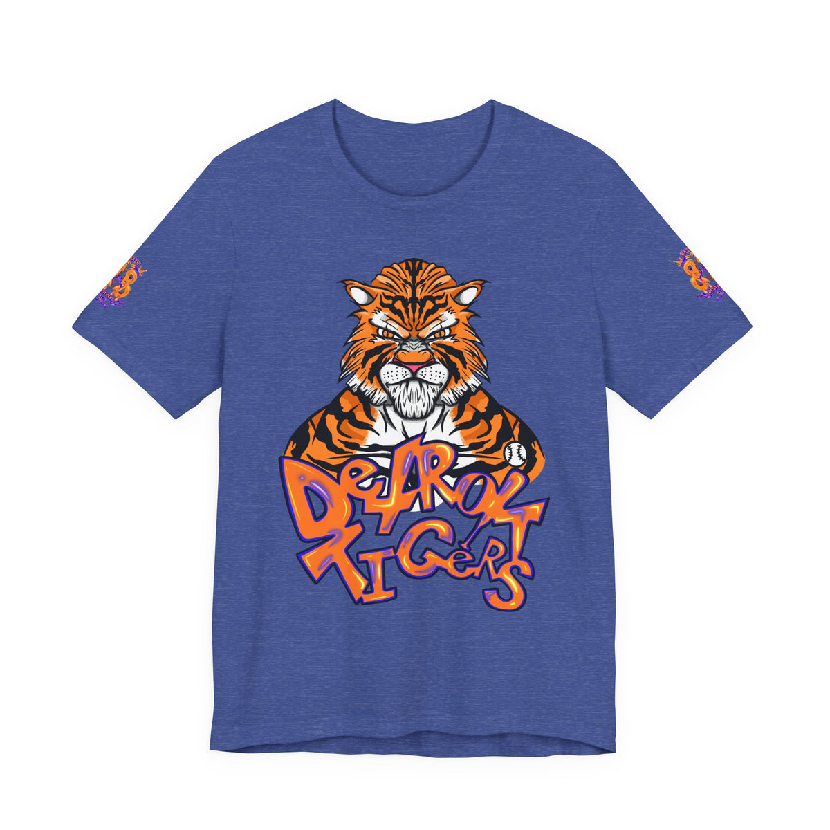 Detroit Tigers Retro Mascot Tee – Vintage Tiger Graphic Baseball Shirt