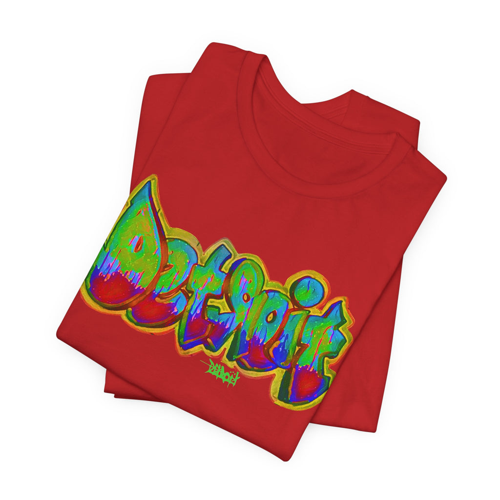 Detroit Graffiti Tee — Colorful Urban Street Art T-Shirt