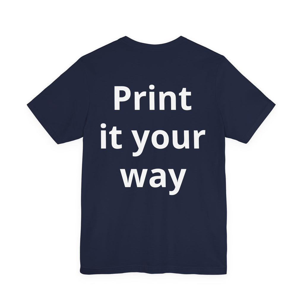 Big Colorful Psychedelic Graphic T-Shirt