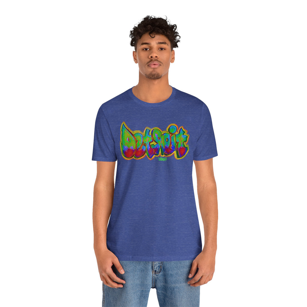 Detroit Graffiti Tee — Colorful Urban Street Art T-Shirt