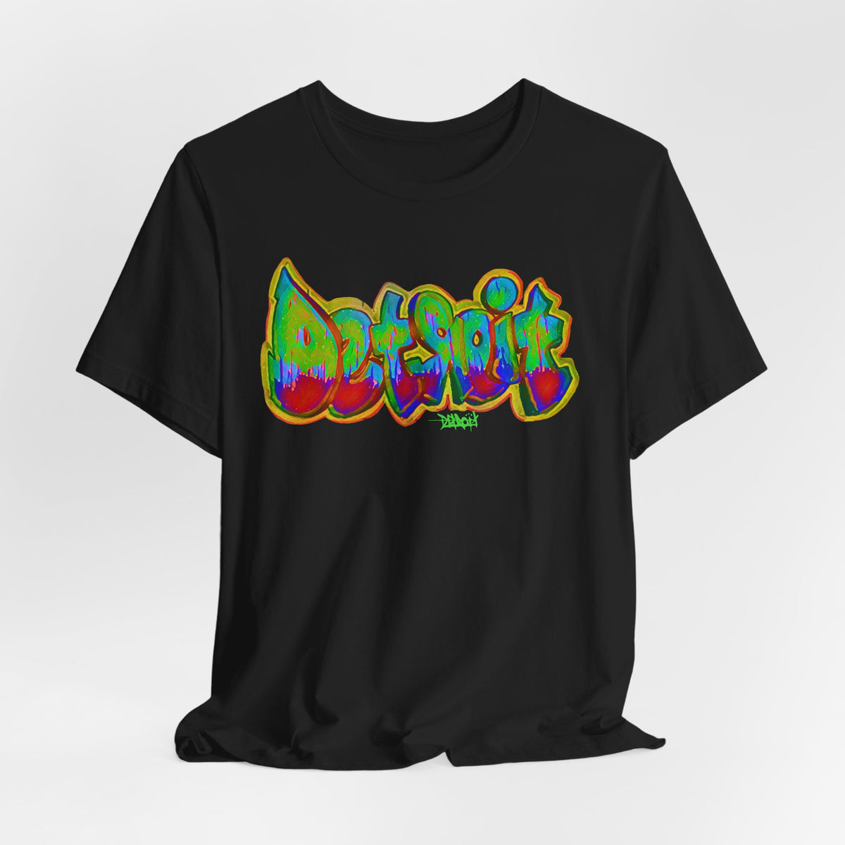 Detroit Graffiti Tee — Colorful Urban Street Art T-Shirt