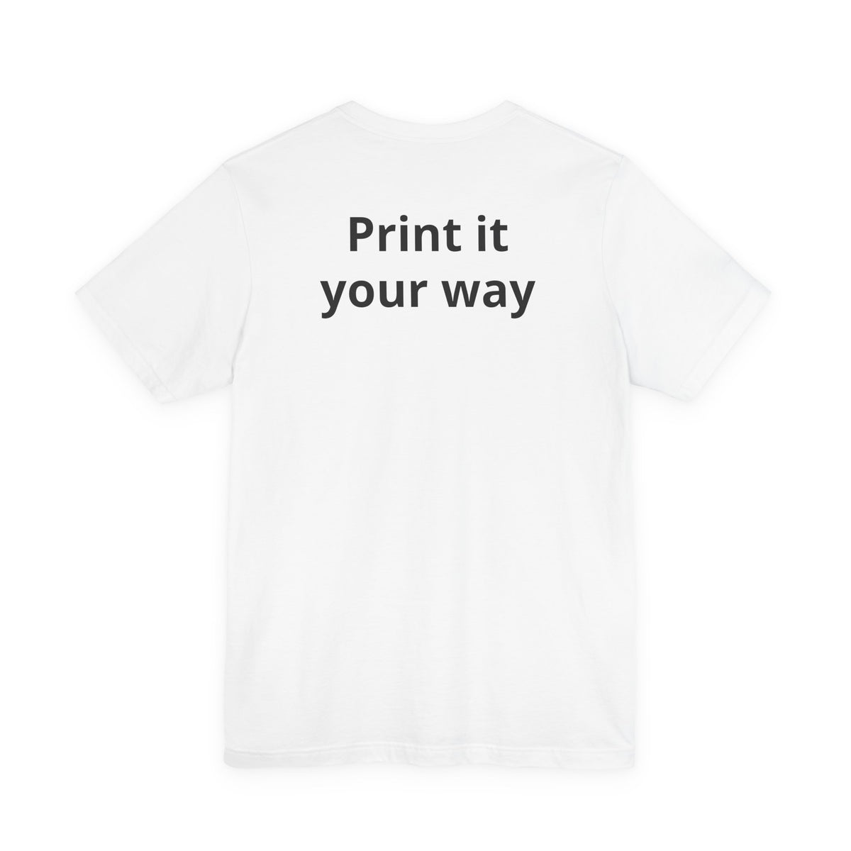 Unisex Jersey Short Sleeve Tee