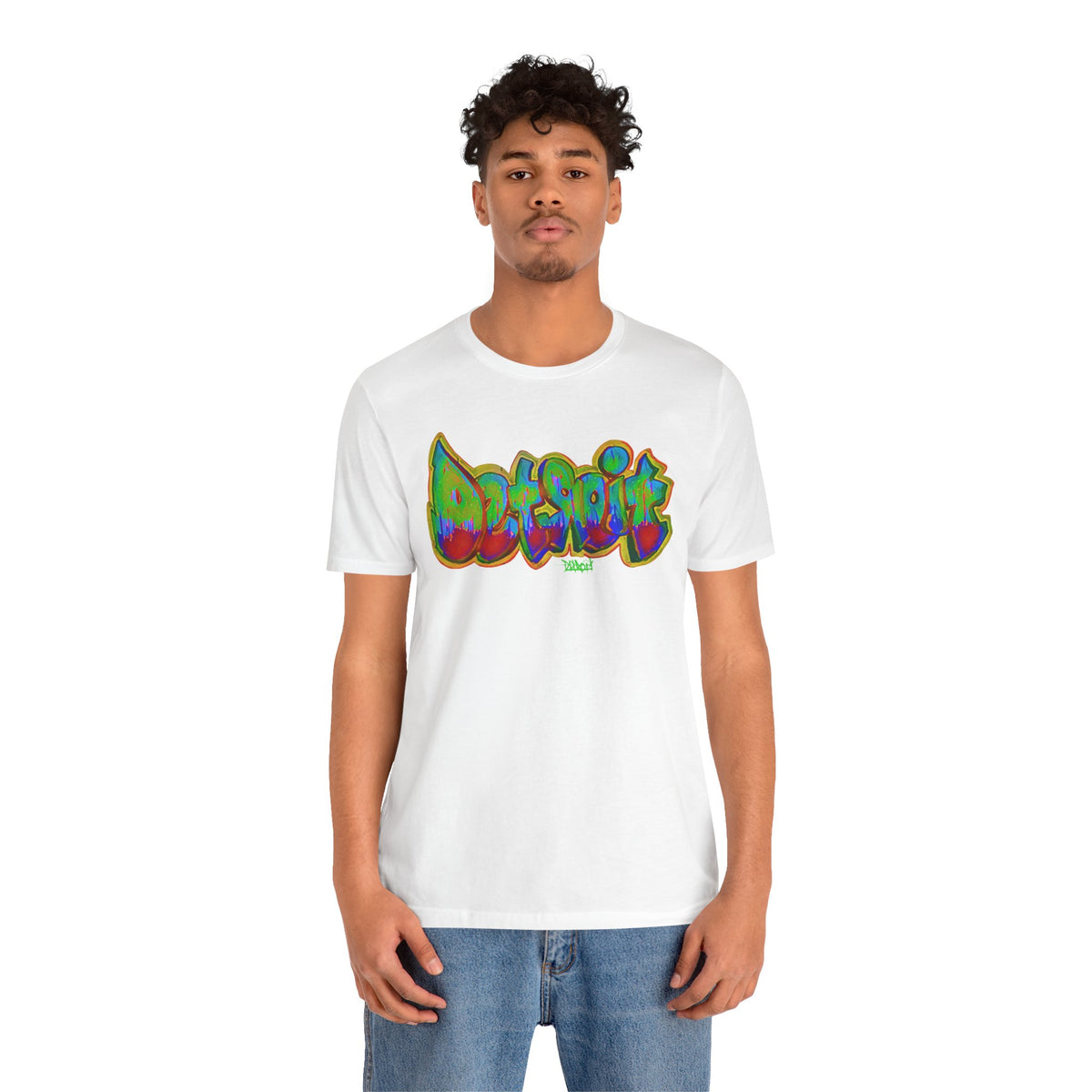 Detroit Graffiti Tee — Colorful Urban Street Art T-Shirt