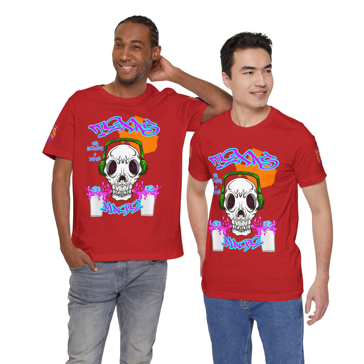 Skull Beats Graphic Tee — "Phonk Made" Streetwear T‑Shirt