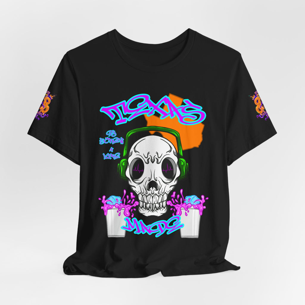 Skull Beats Graphic Tee — "Phonk Made" Streetwear T‑Shirt