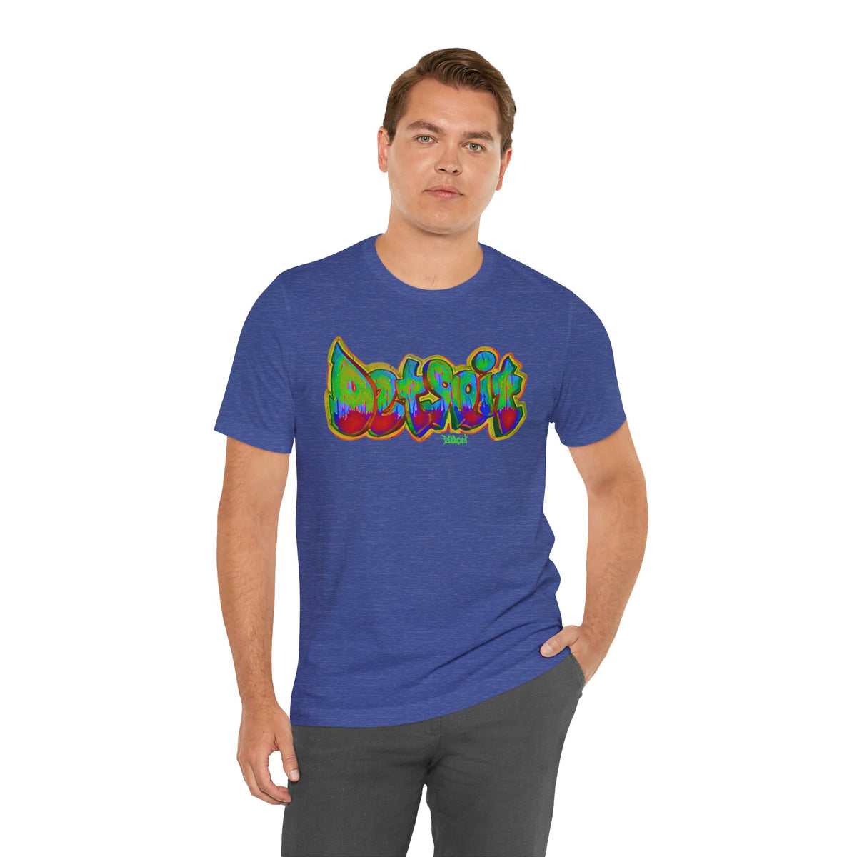 Detroit Graffiti Tee — Colorful Urban Street Art T-Shirt