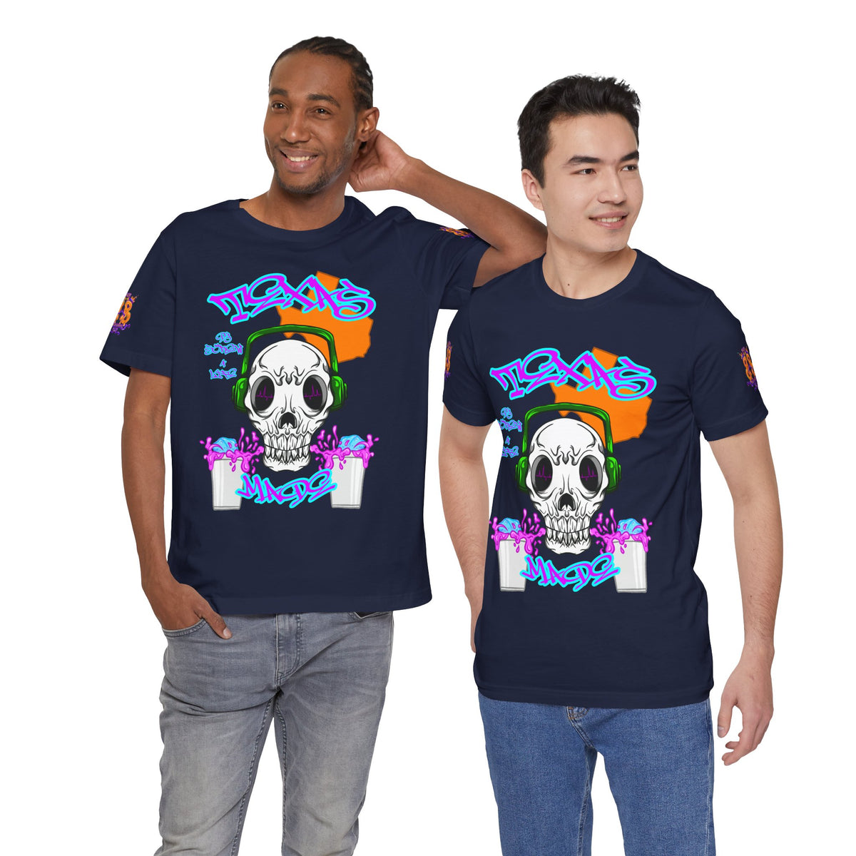 Skull Beats Graphic Tee — "Phonk Made" Streetwear T‑Shirt