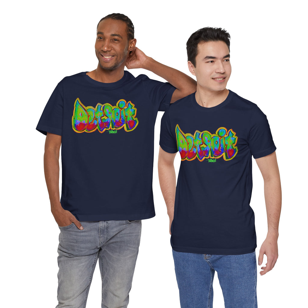 Detroit Graffiti Tee — Colorful Urban Street Art T-Shirt