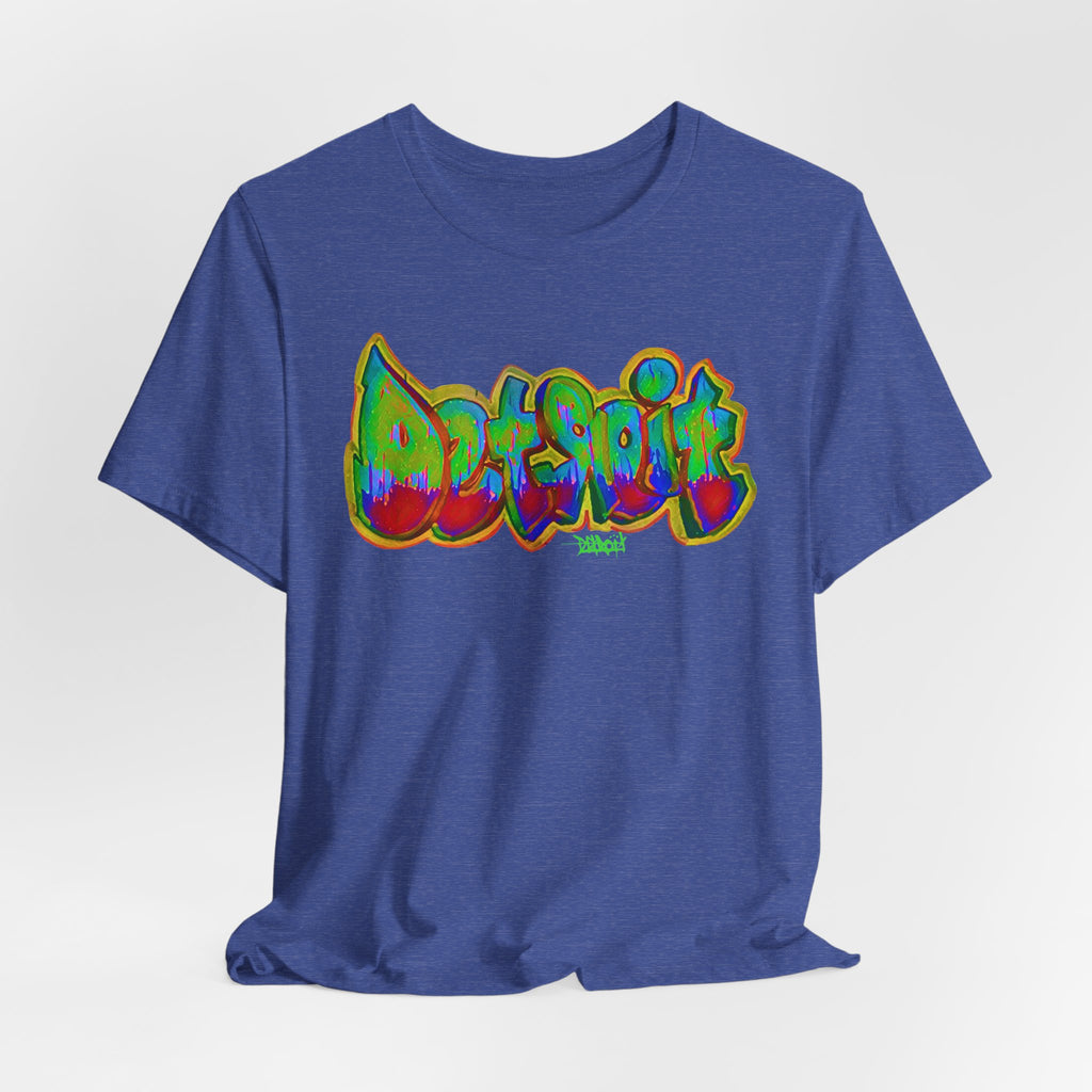 Detroit Graffiti Tee — Colorful Urban Street Art T-Shirt