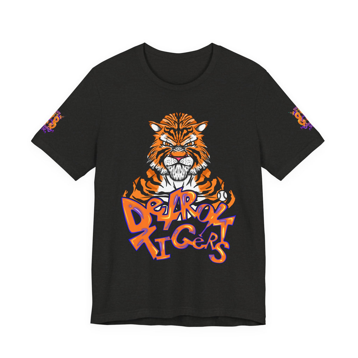 Detroit Tigers Retro Mascot Tee – Vintage Tiger Graphic Baseball Shirt