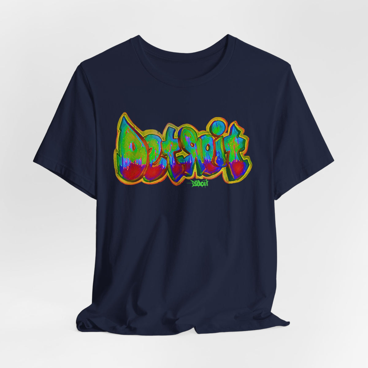 Detroit Graffiti Tee — Colorful Urban Street Art T-Shirt