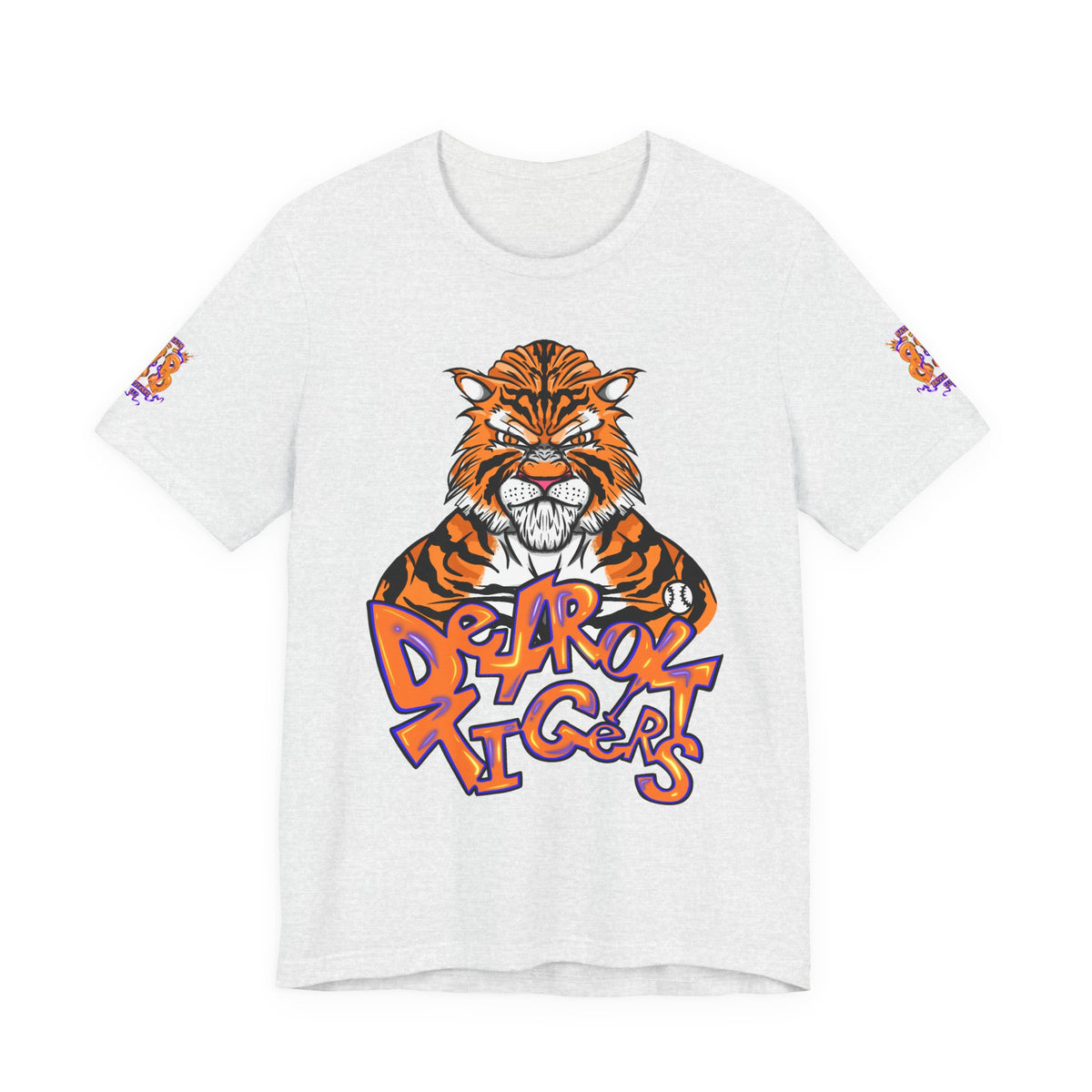 Detroit Tigers Retro Mascot Tee – Vintage Tiger Graphic Baseball Shirt