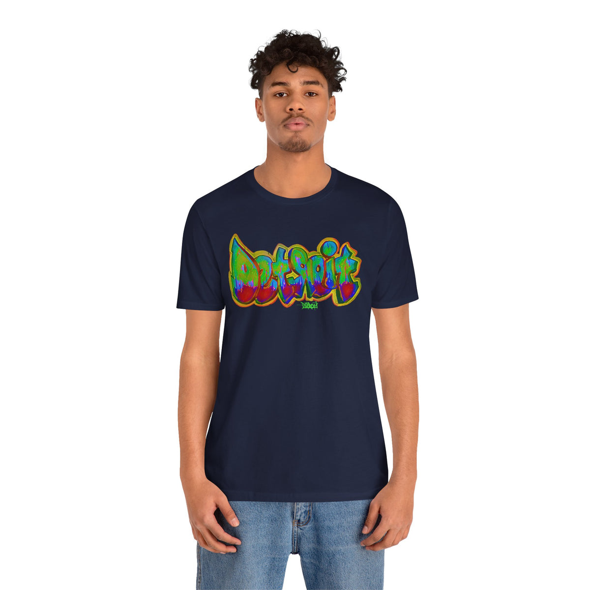 Detroit Graffiti Tee — Colorful Urban Street Art T-Shirt
