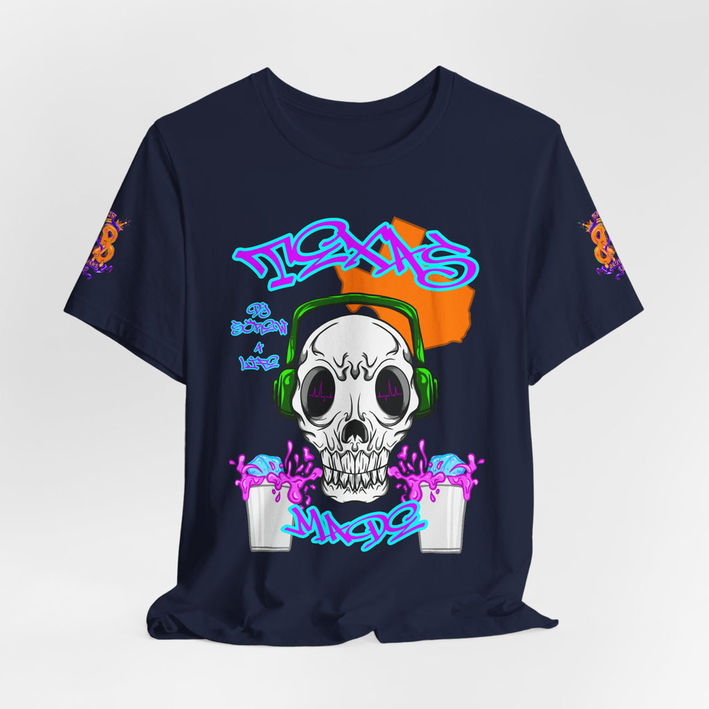 Skull Beats Graphic Tee — "Phonk Made" Streetwear T‑Shirt