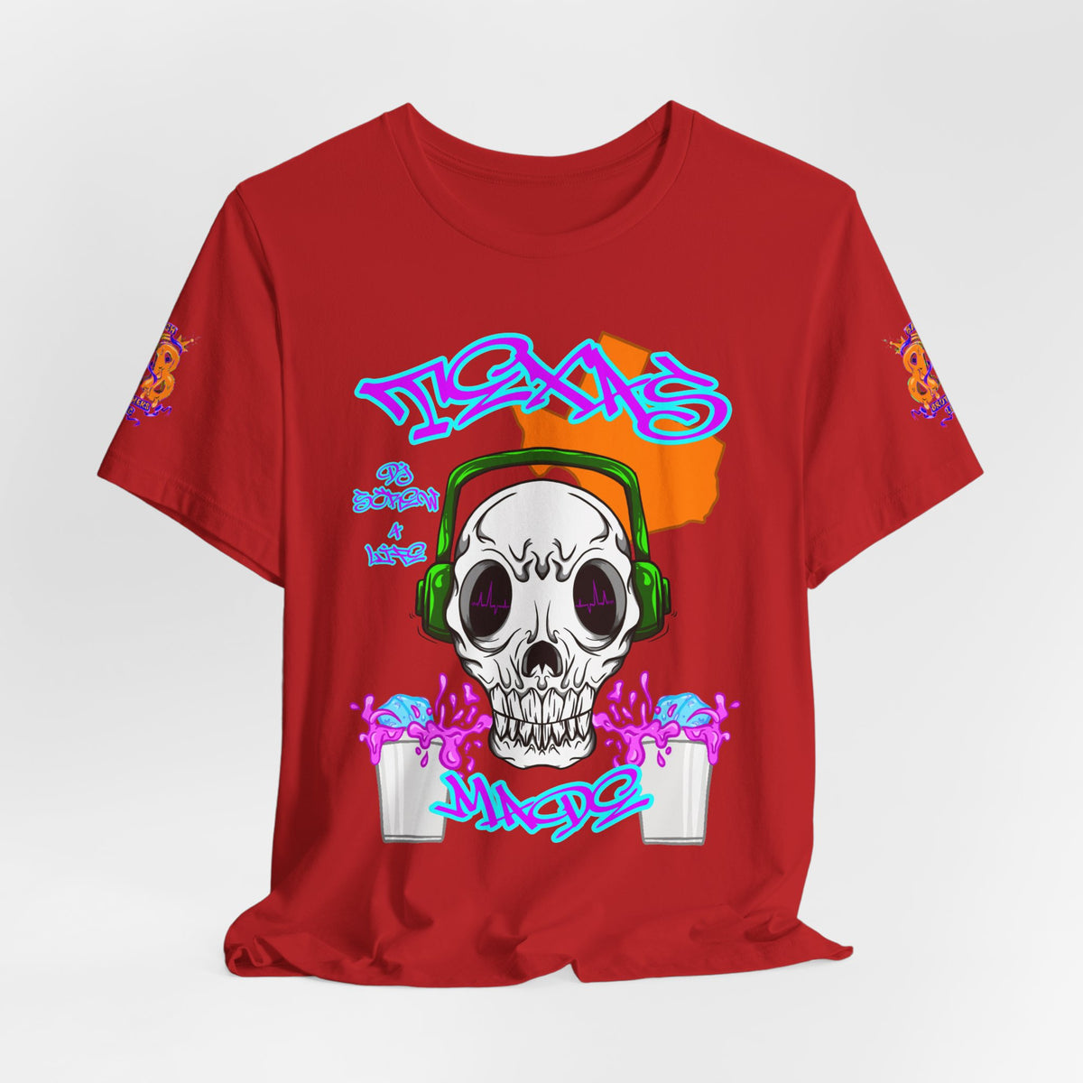 Skull Beats Graphic Tee — "Phonk Made" Streetwear T‑Shirt