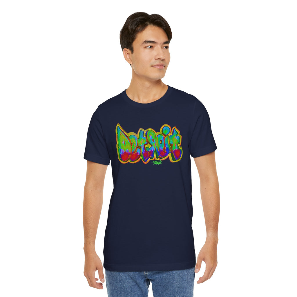 Detroit Graffiti Tee — Colorful Urban Street Art T-Shirt
