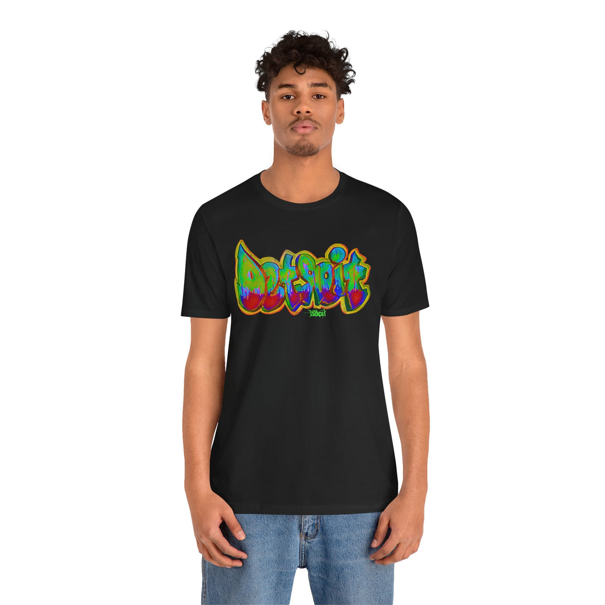 Detroit Graffiti Tee — Colorful Urban Street Art T-Shirt