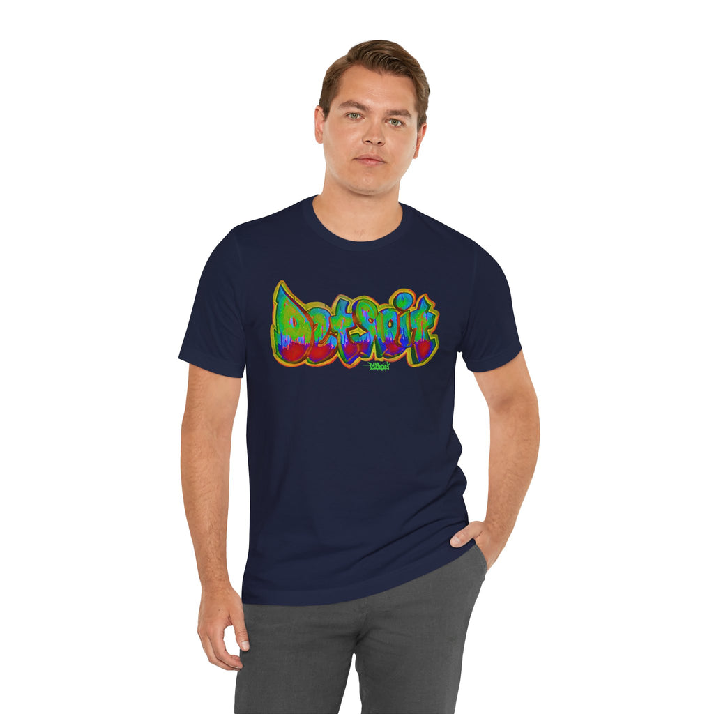 Detroit Graffiti Tee — Colorful Urban Street Art T-Shirt
