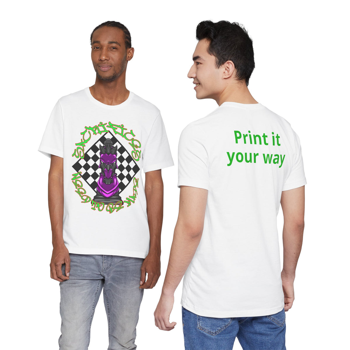 Chess Knight Graphic T-shirt