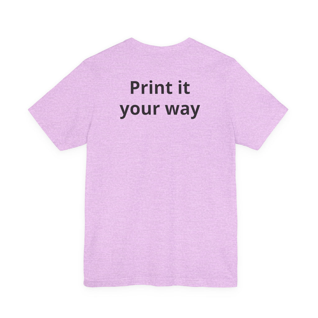 Unisex Jersey Short Sleeve Tee