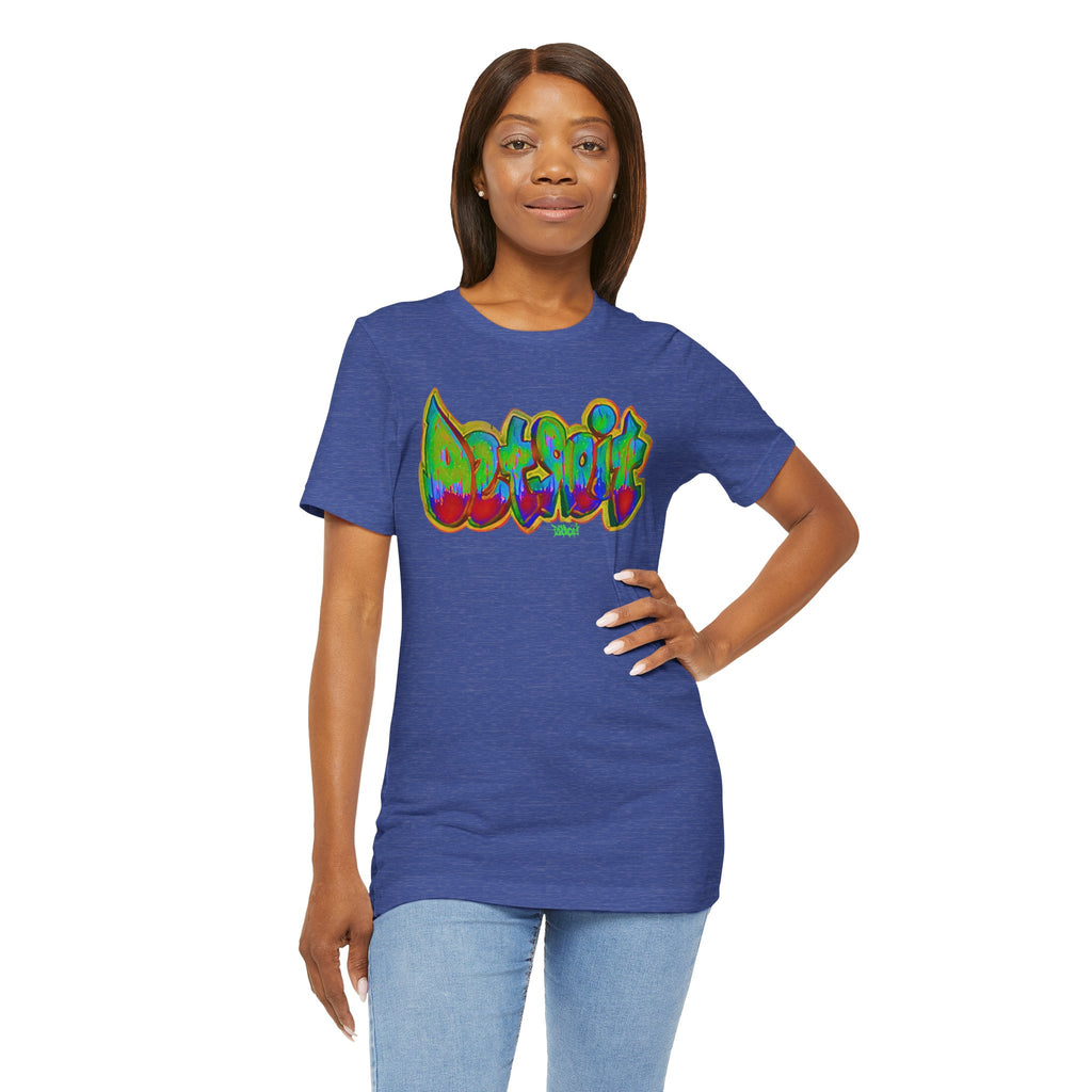 Detroit Graffiti Tee — Colorful Urban Street Art T-Shirt