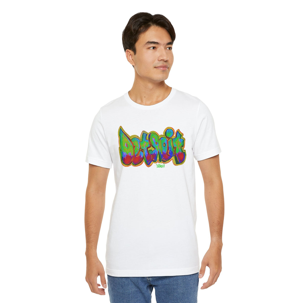 Detroit Graffiti Tee — Colorful Urban Street Art T-Shirt