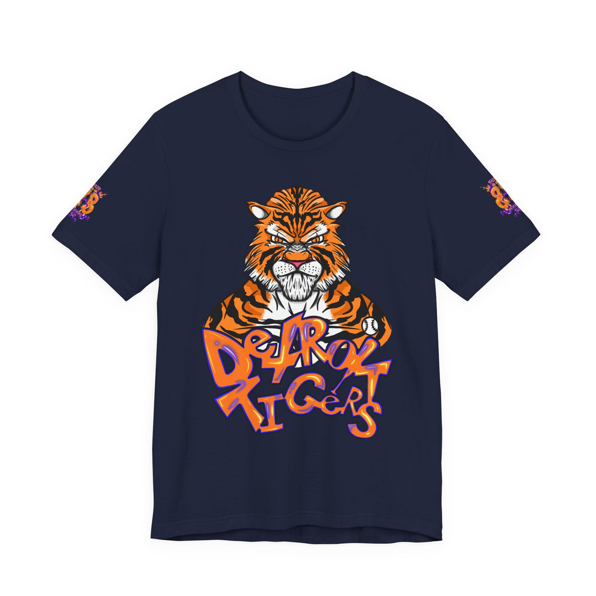 Detroit Tigers Retro Mascot Tee – Vintage Tiger Graphic Baseball Shirt