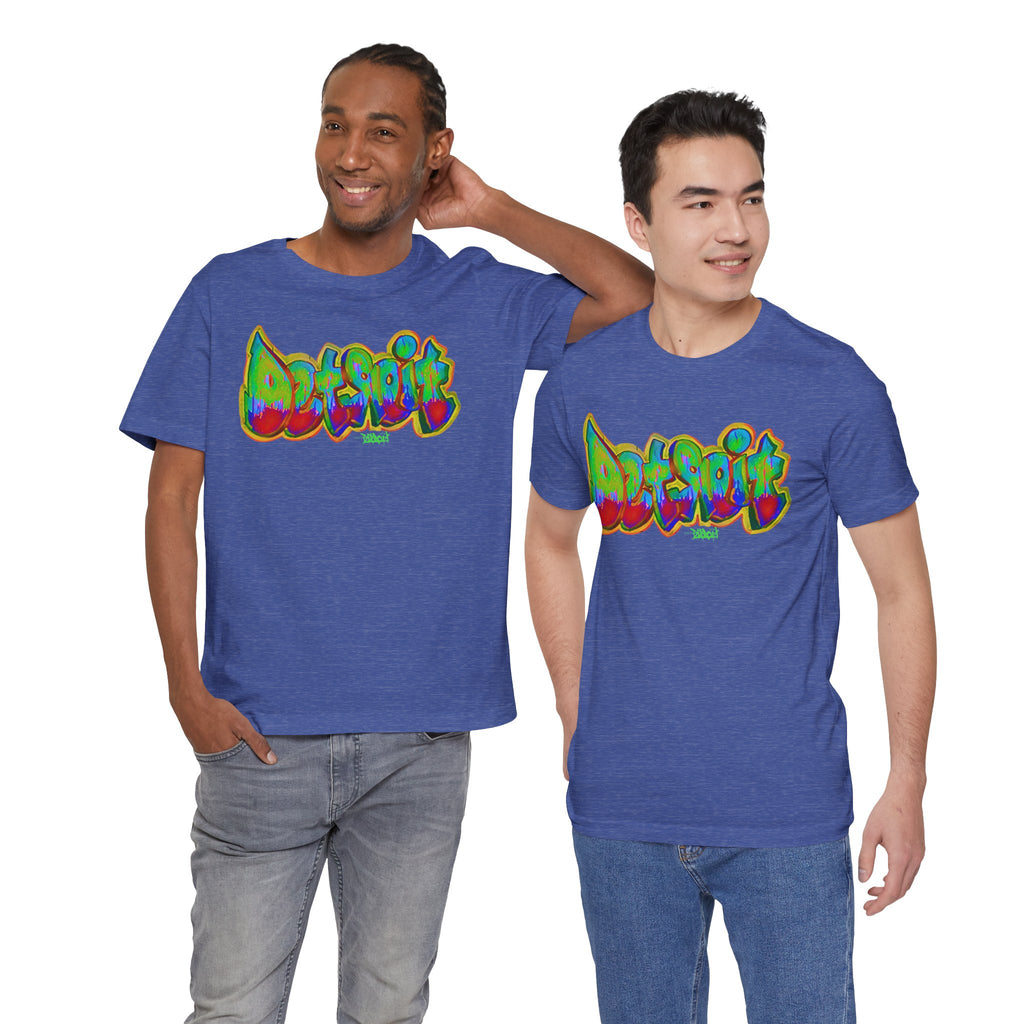 Detroit Graffiti Tee — Colorful Urban Street Art T-Shirt