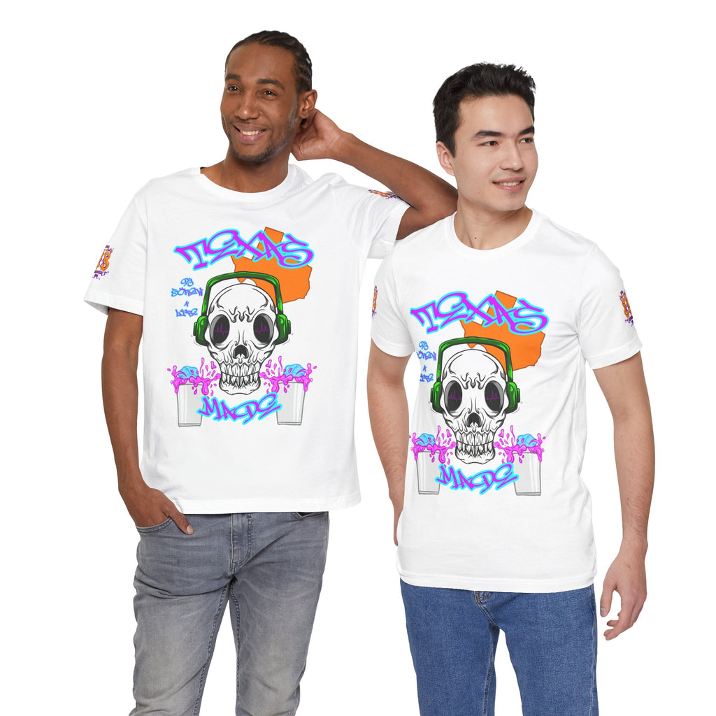 Skull Beats Graphic Tee — "Phonk Made" Streetwear T‑Shirt