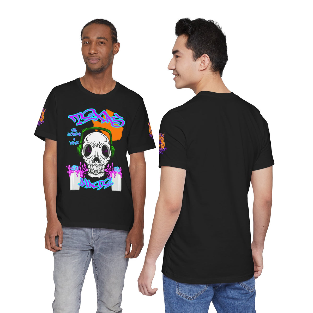Skull Beats Graphic Tee — "Phonk Made" Streetwear T‑Shirt