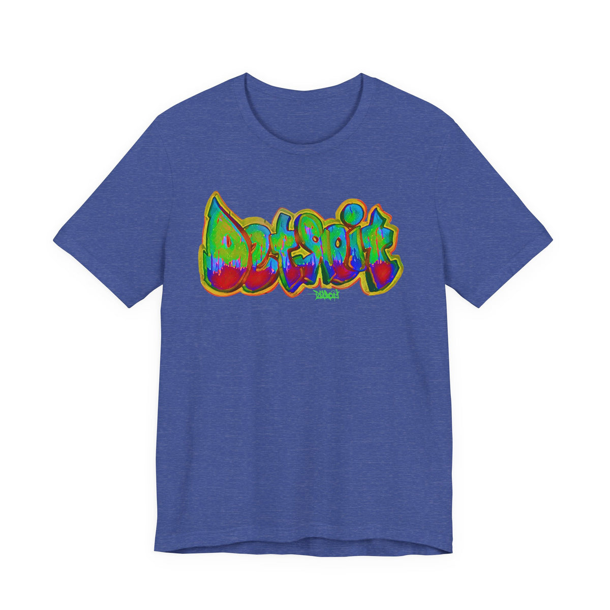 Detroit Graffiti Tee — Colorful Urban Street Art T-Shirt