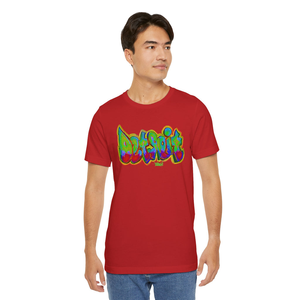 Detroit Graffiti Tee — Colorful Urban Street Art T-Shirt