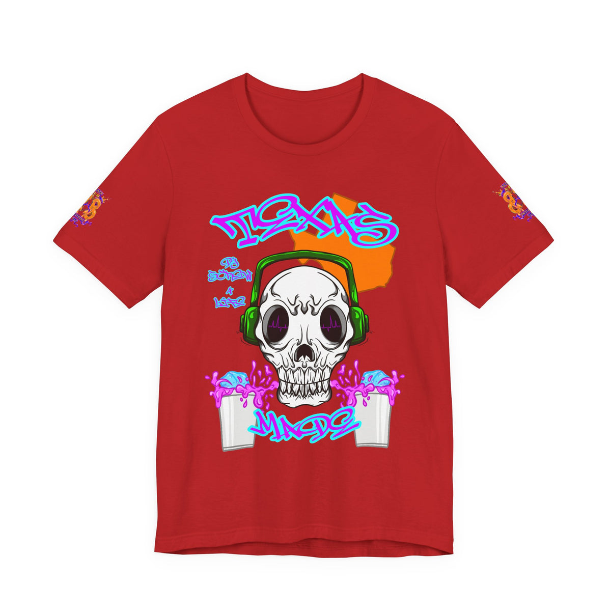 Skull Beats Graphic Tee — "Phonk Made" Streetwear T‑Shirt