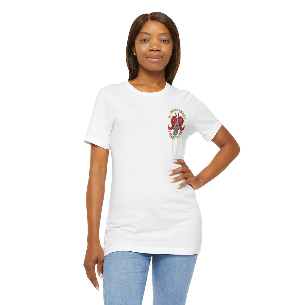 My Demon Knows I Fight Back Graphic Tee