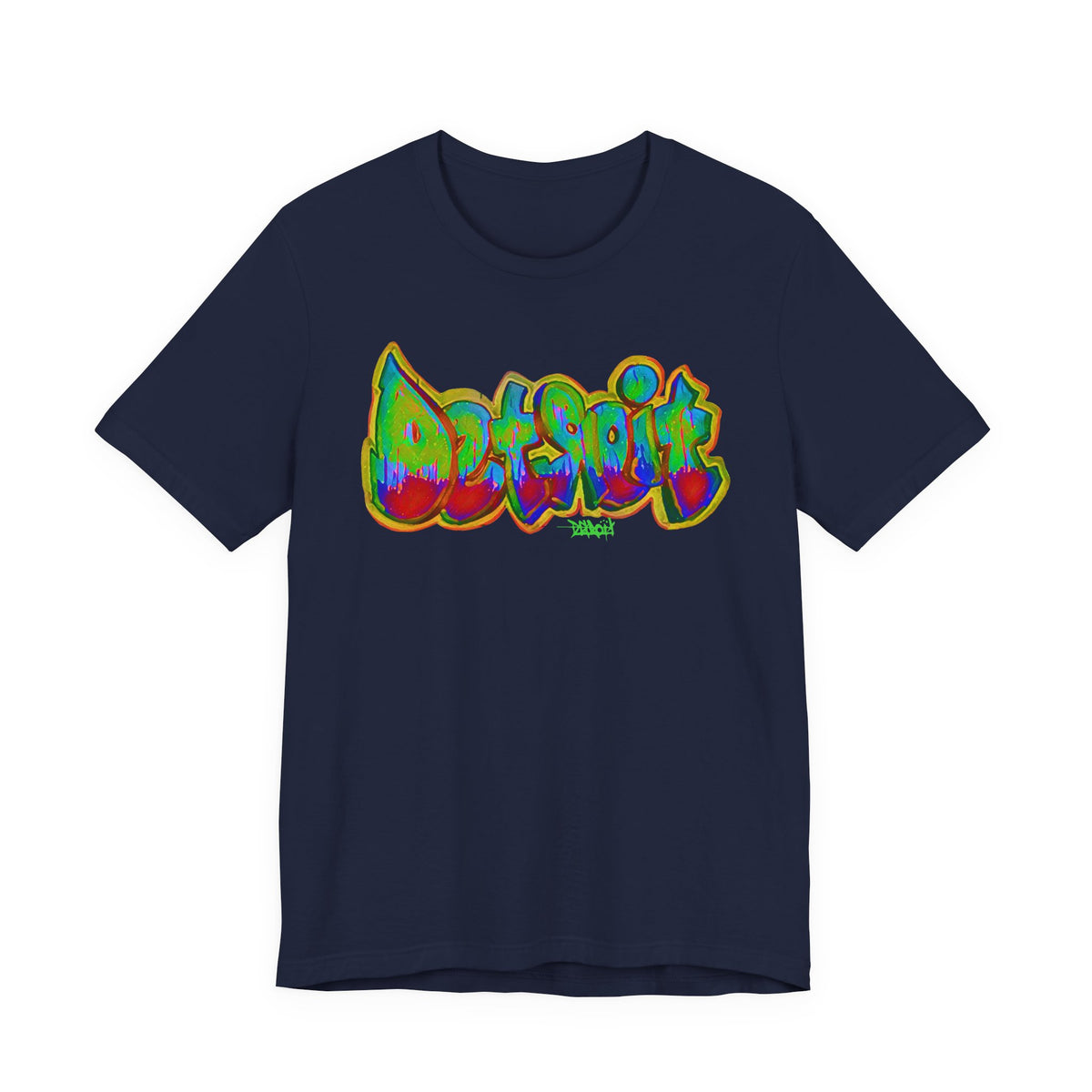 Detroit Graffiti Tee — Colorful Urban Street Art T-Shirt