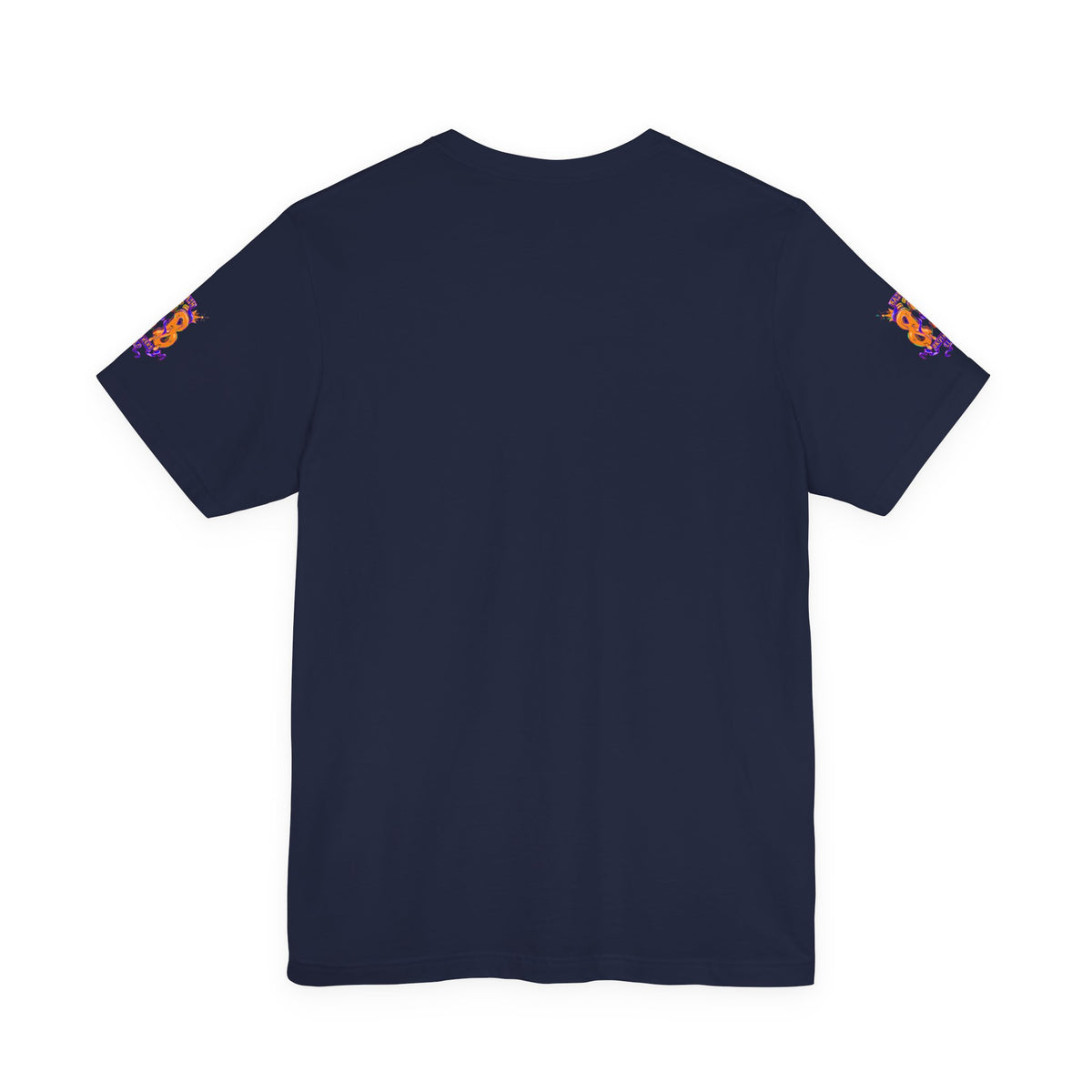 Chess Knight Graphic Tee — Purple Knight on Checkerboard