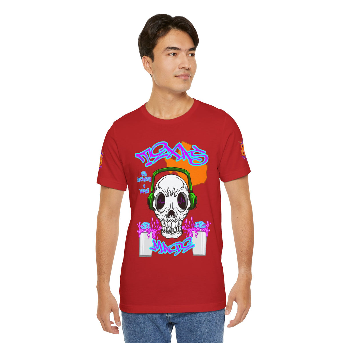 Skull Beats Graphic Tee — "Phonk Made" Streetwear T‑Shirt