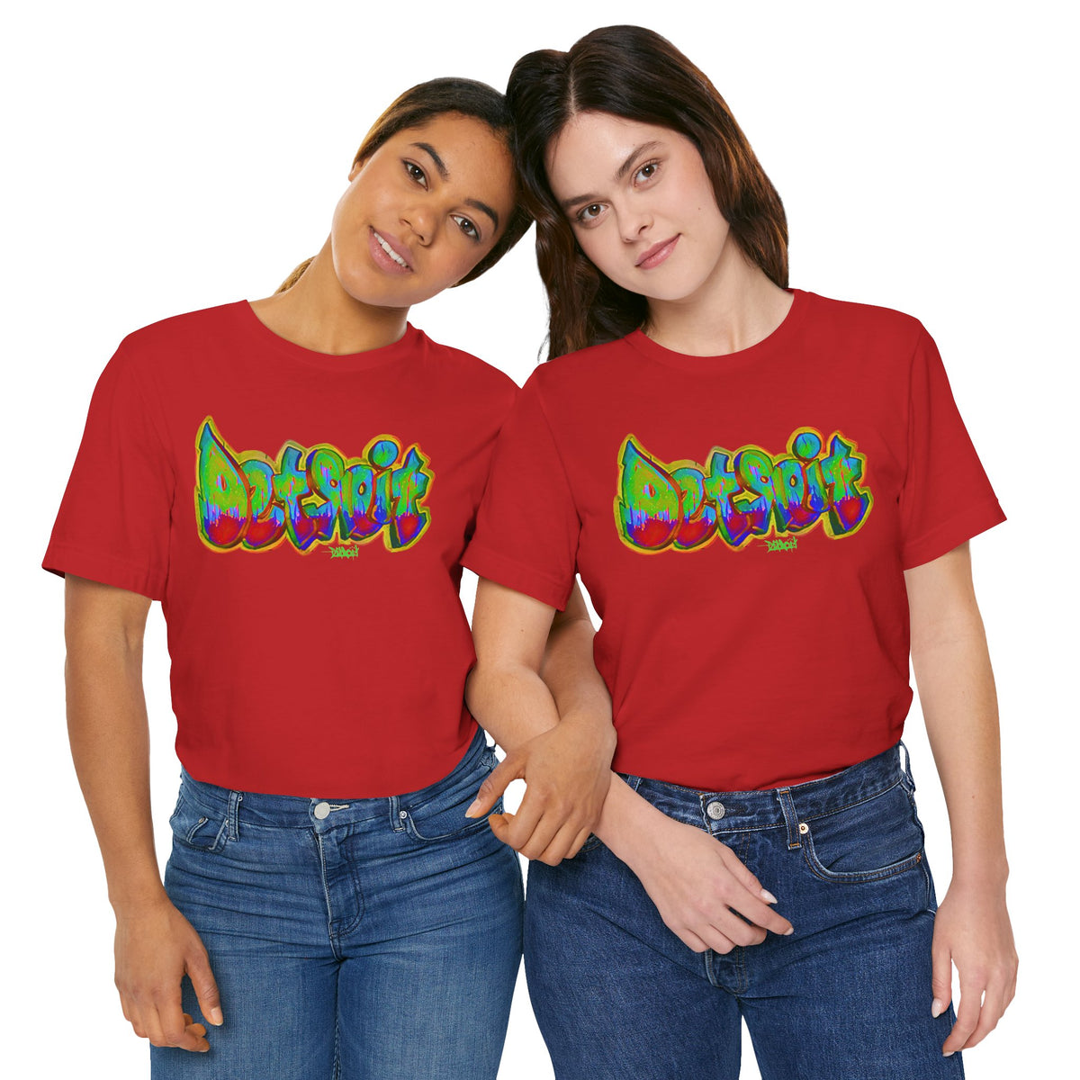 Detroit Graffiti Tee — Colorful Urban Street Art T-Shirt