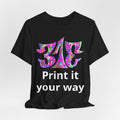 Big Colorful Psychedelic Graphic T-Shirt