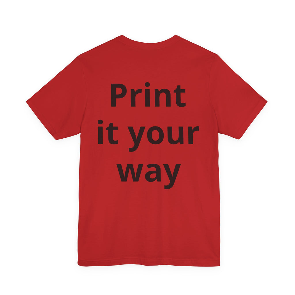 Big Colorful Psychedelic Graphic T-Shirt