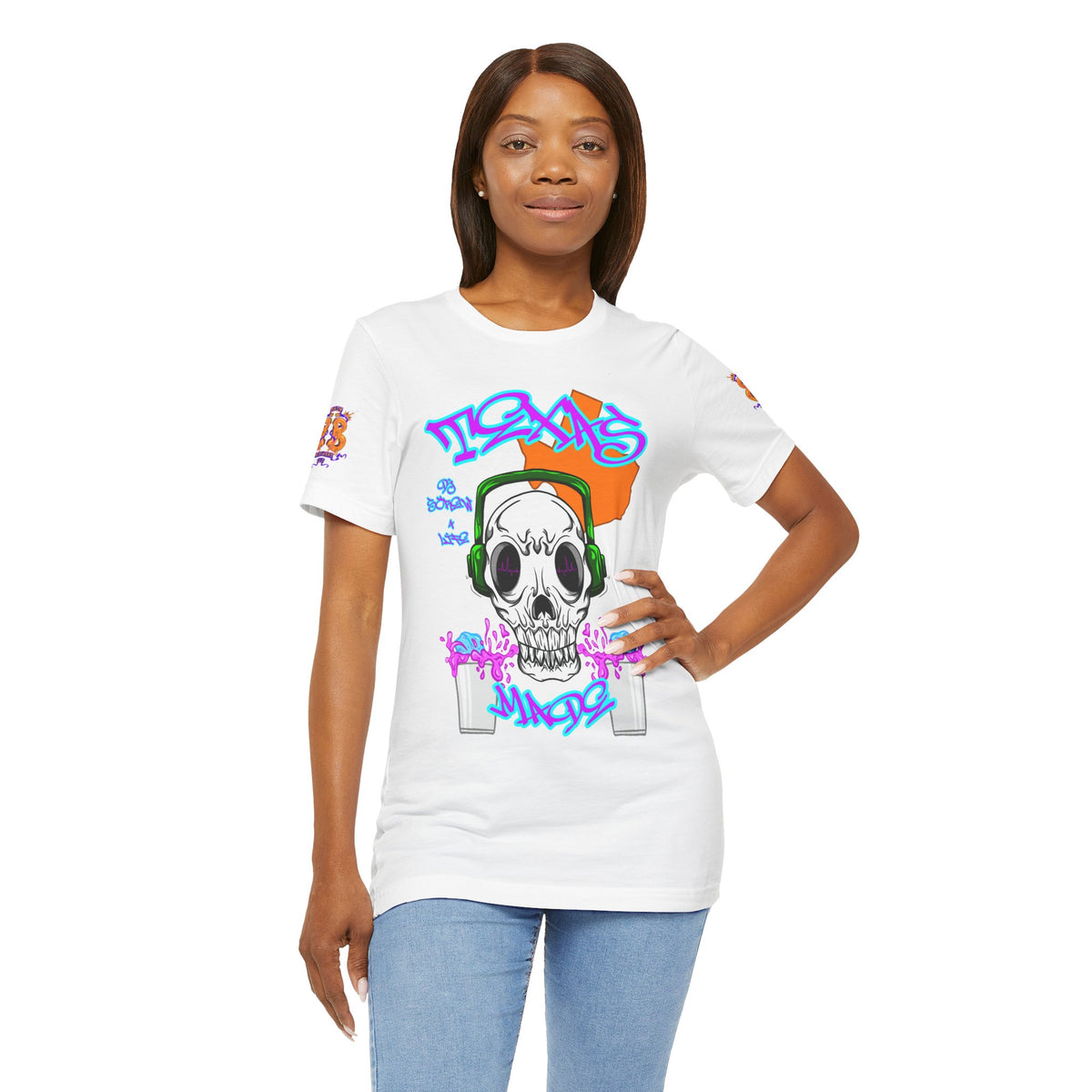 Skull Beats Graphic Tee — "Phonk Made" Streetwear T‑Shirt
