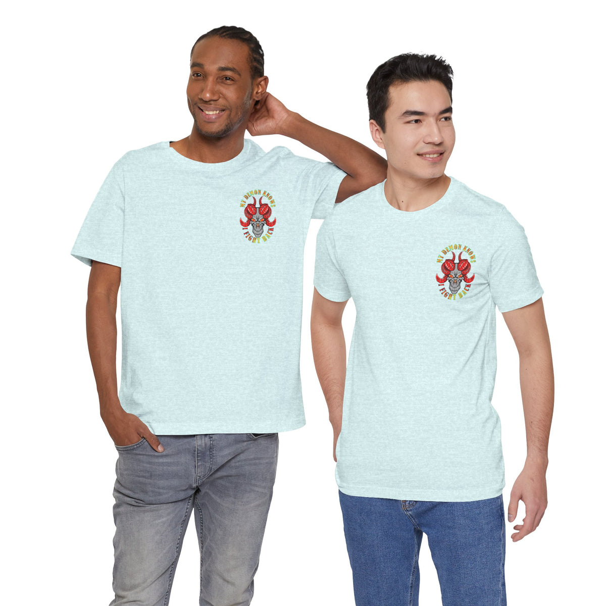 My Demon Knows I Fight Back Graphic Tee