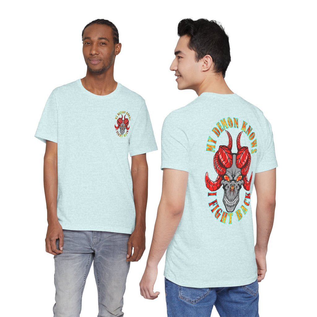 My Demon Knows I Fight Back Graphic Tee