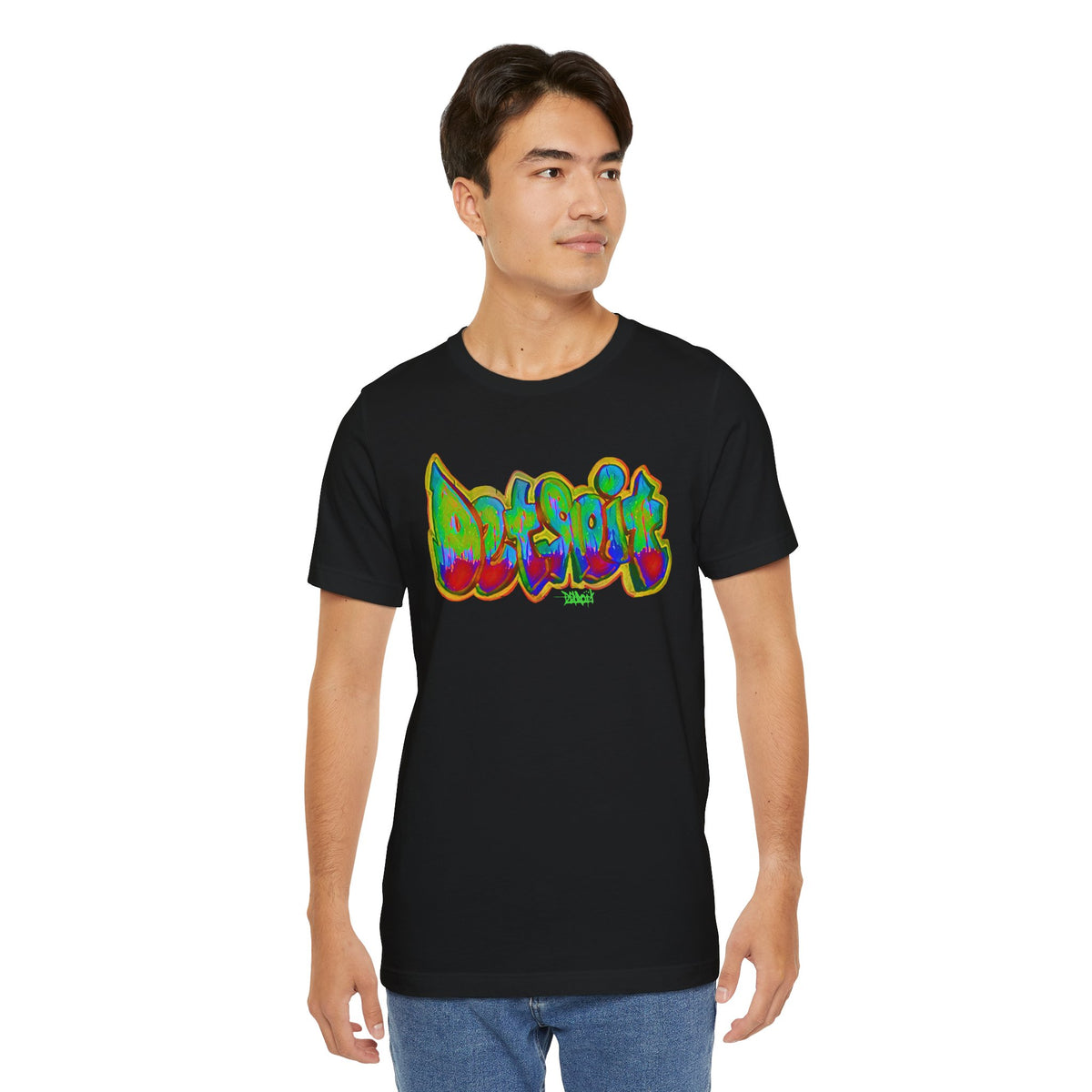 Detroit Graffiti Tee — Colorful Urban Street Art T-Shirt