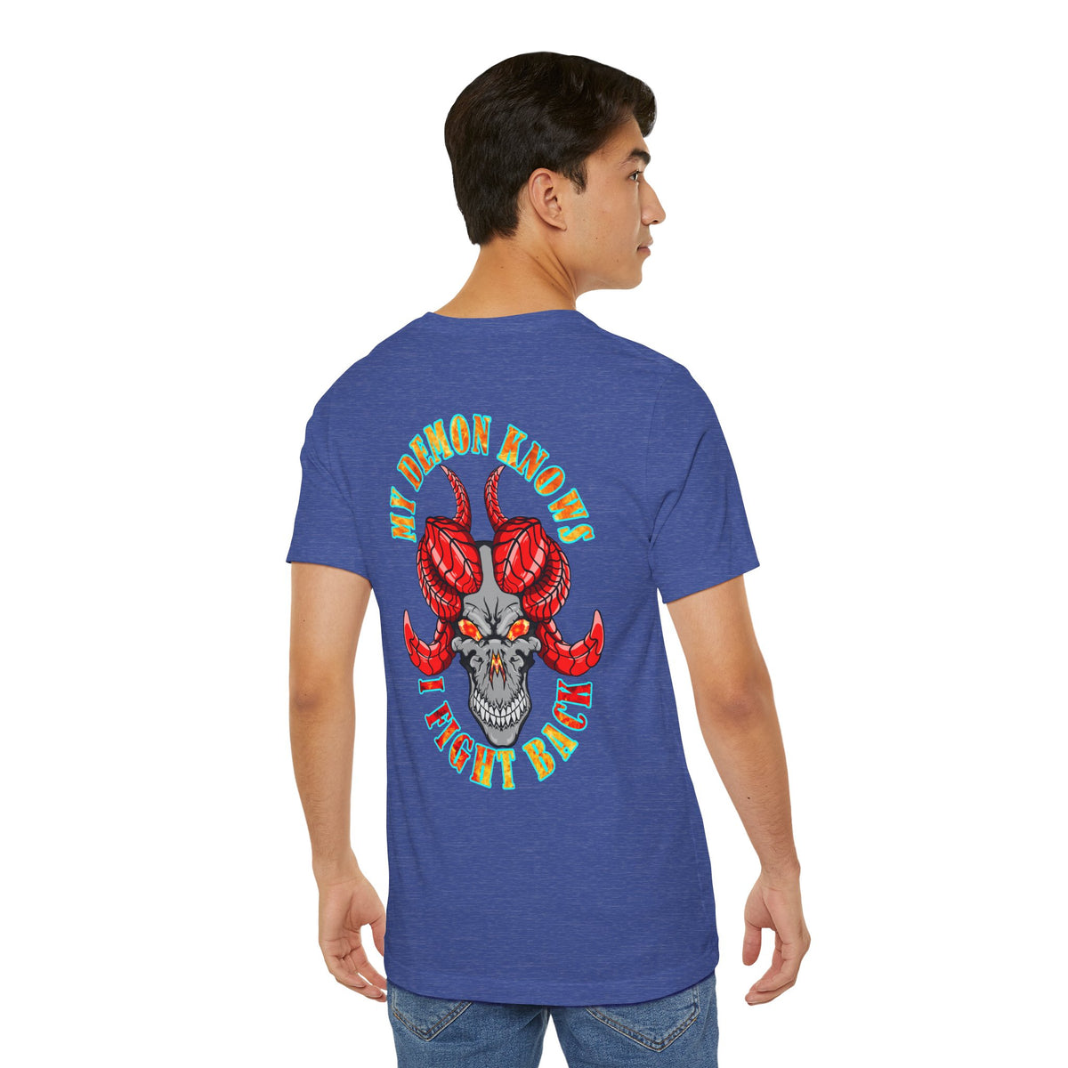 My Demon Knows I Fight Back Graphic Tee